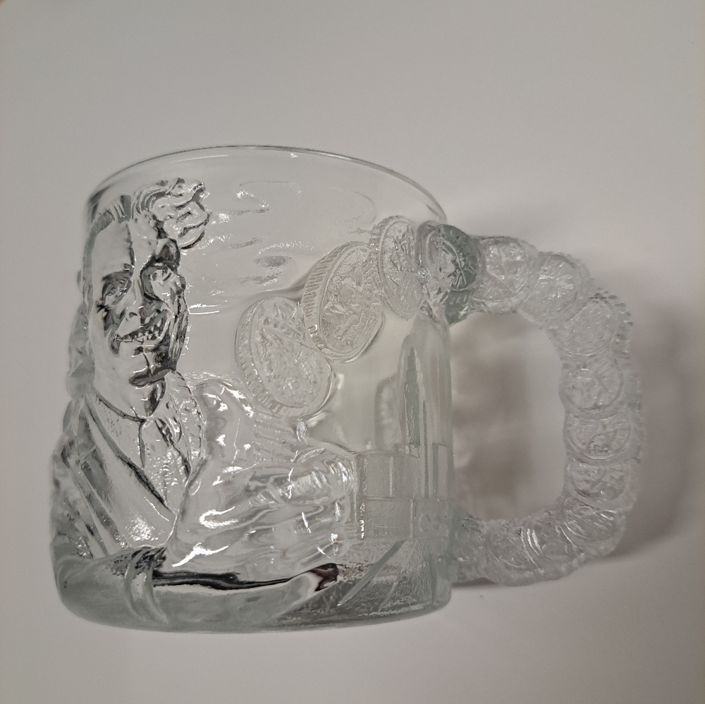 Batman  Forever Two - Face Glass Mug  1995 Mcdonald's. - Picture 6 of 7